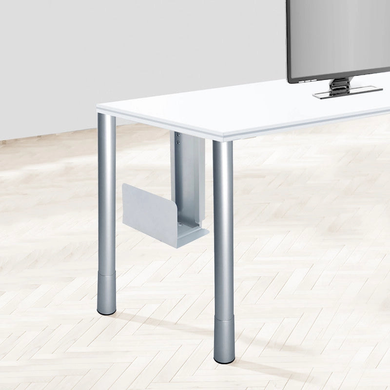 Portapantaloni estraibile, Sinistro, Acciaio e Tecnoplastica, Verniciato alluminio