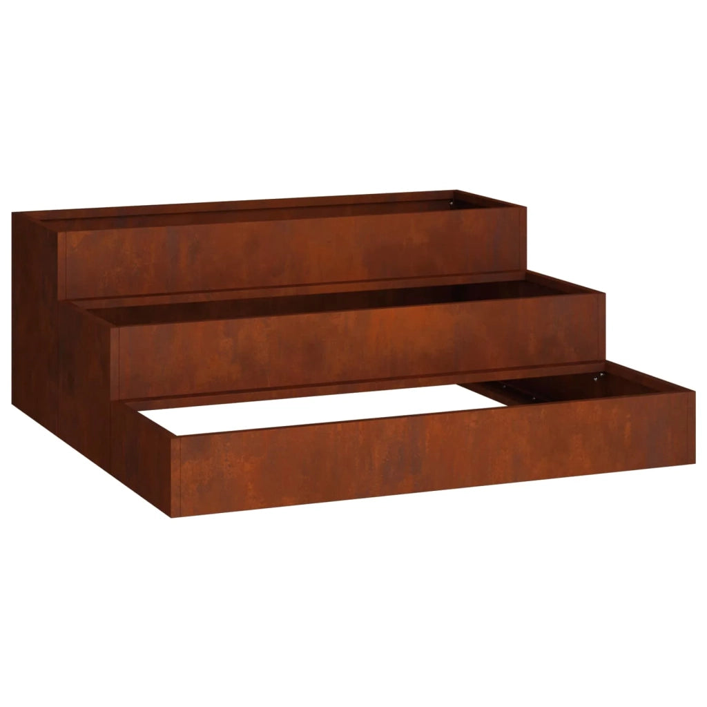 Vaso da giardino Ruggine 90 x 90 x 35 cm 865840