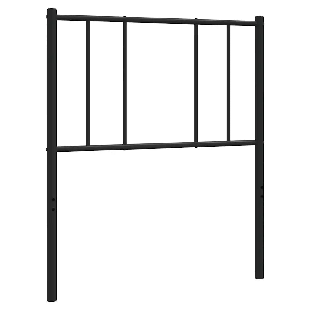 Testiera di Ricambio in Metallo Nero 90 cm 352508