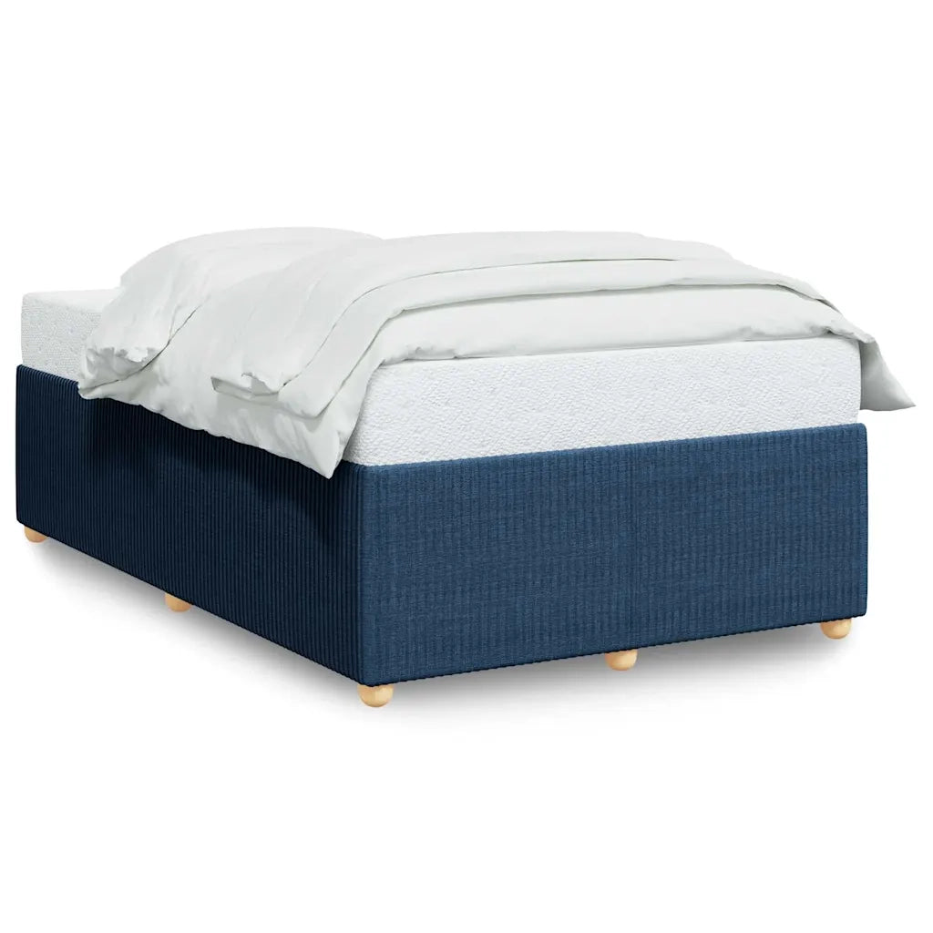 Giroletto senza Materasso-Struttura Letto Blu 120x190 cm in Tessuto 627663