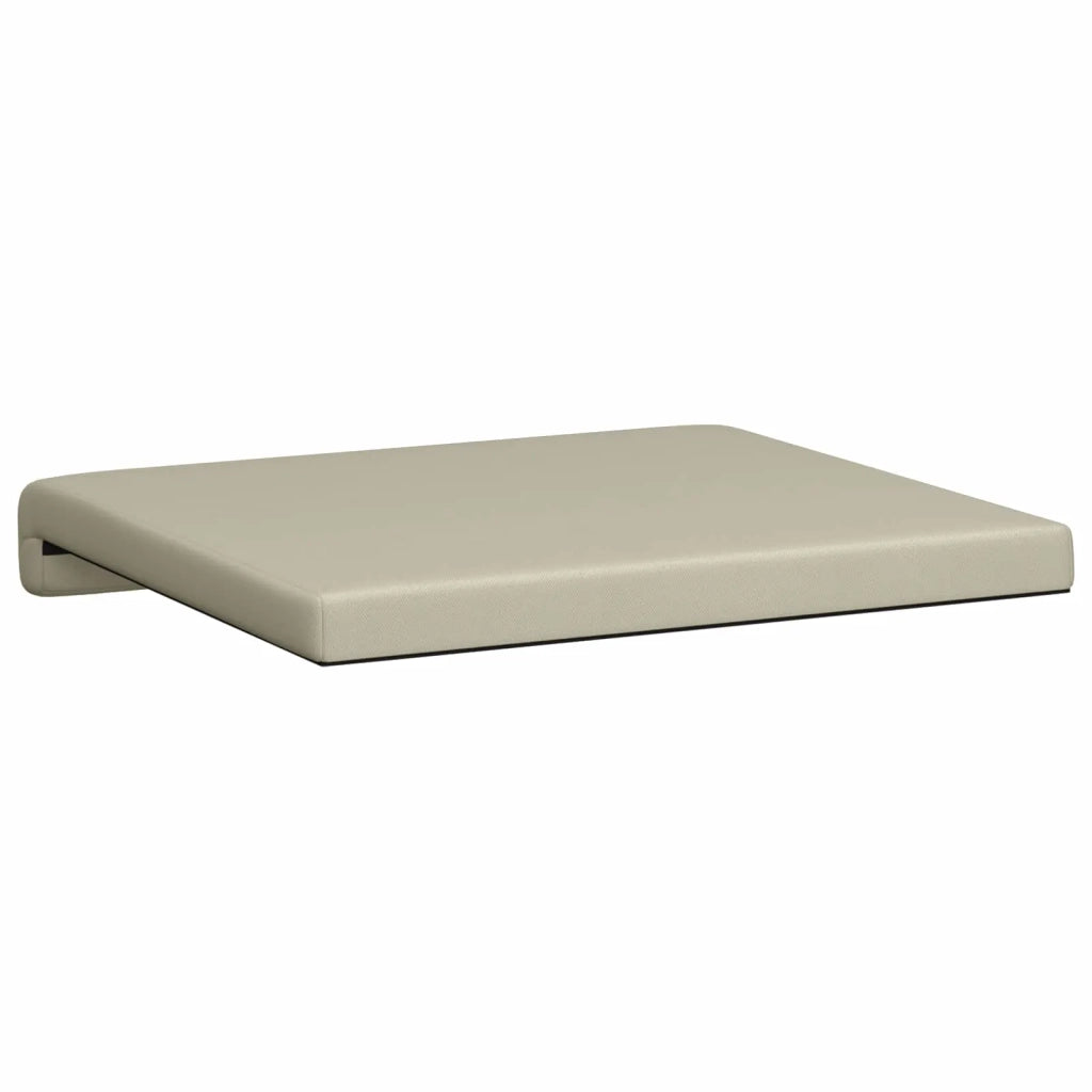 Cuscino per panchina 2 pcs Velvet testurizzato Sabbia 42043080