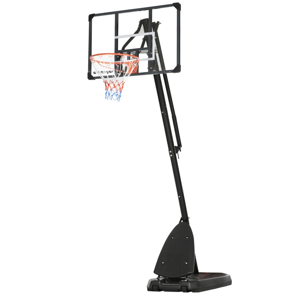 Supporto Basket Regolabile 2.3-2.9m ¨C Minimal ¨C Rosso Nero