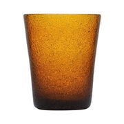 Bicchiere tumbler acqua Amber memento originale in vetro soffiato 0,25L