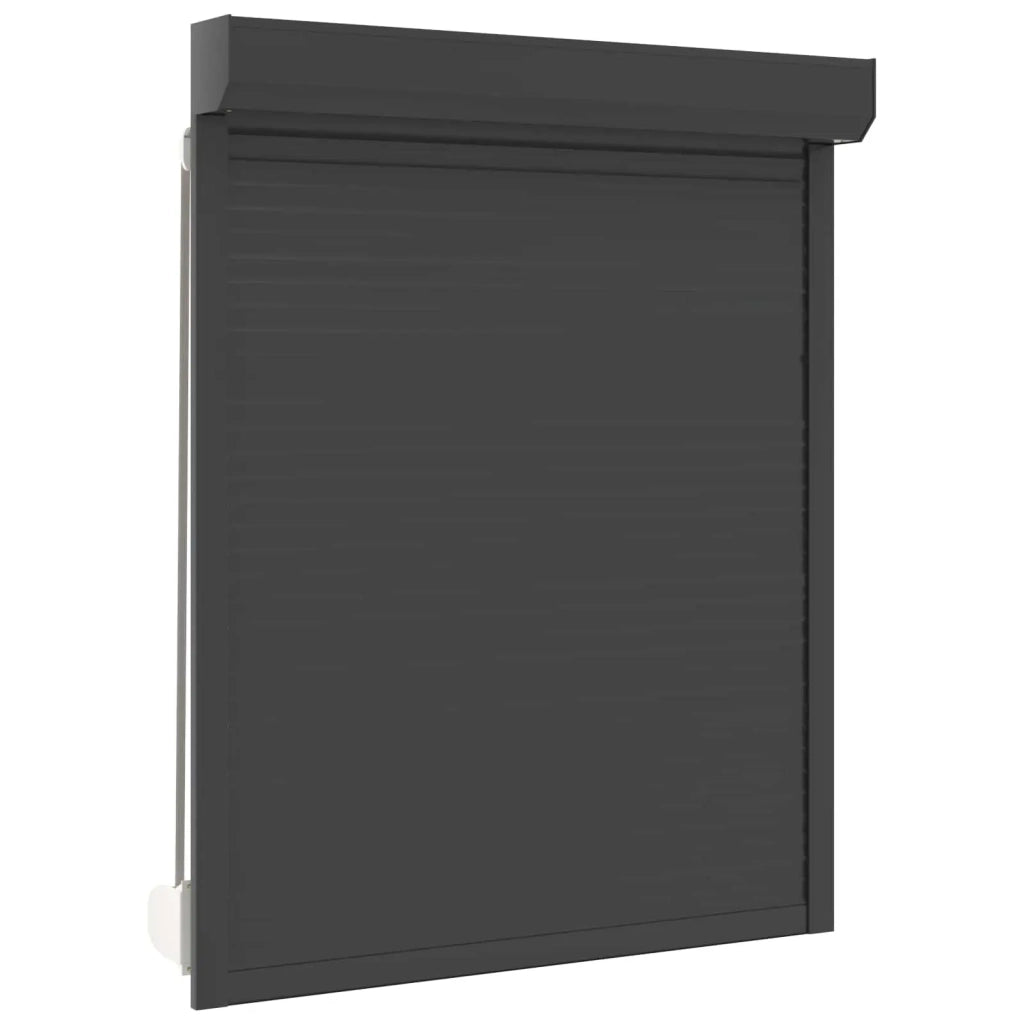 Persiana a rullo Antracite 120 x 150 cm Alluminio e poliuretano 42047071