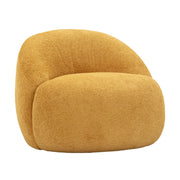 Poltrona VKH1063, Giallo, Spugna, 81x78x64 cm