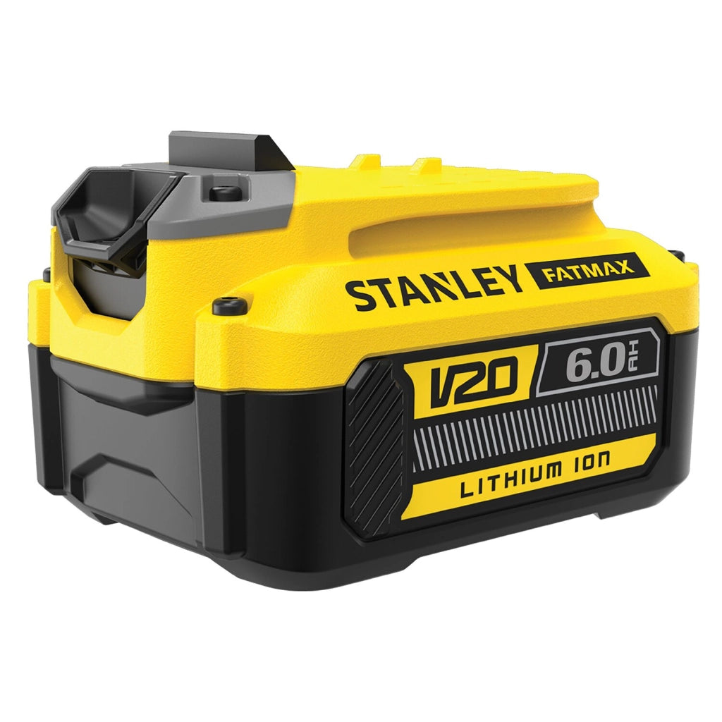 Stanley SFMCB206 18V 6,0 Ah Fatmax V20 Battery – Batteria al Litio 18 V 6,0 Ah
