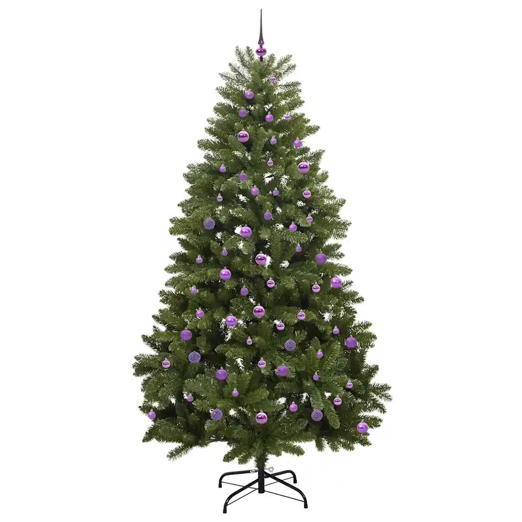Albero di Natale artificiale Verde 240 cm PVC e Metallo