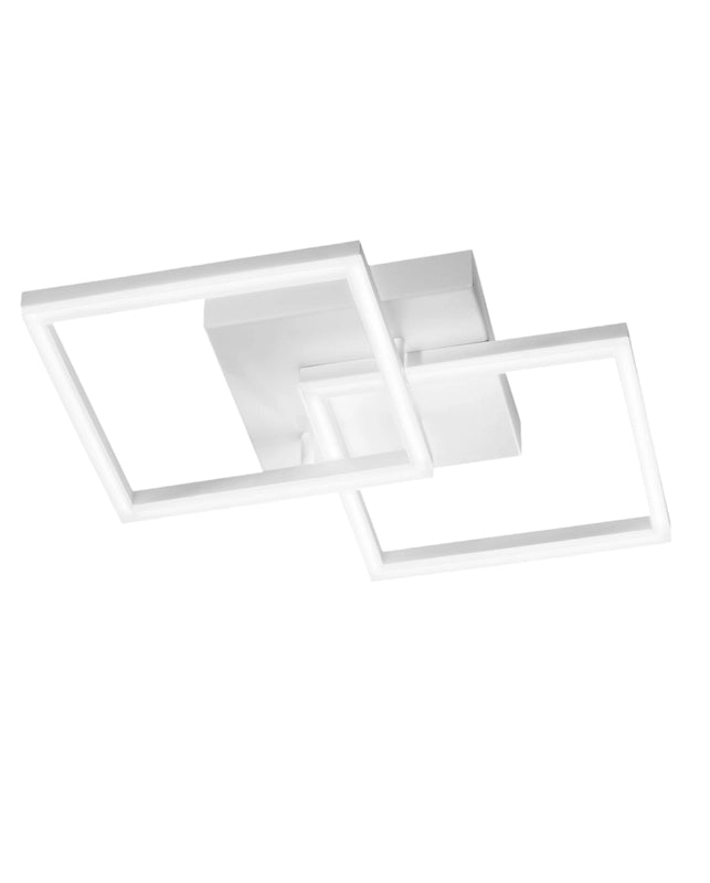 Plafoniera BARD a led moderna 39W Bianco 3394-29-102 Fabas Luce