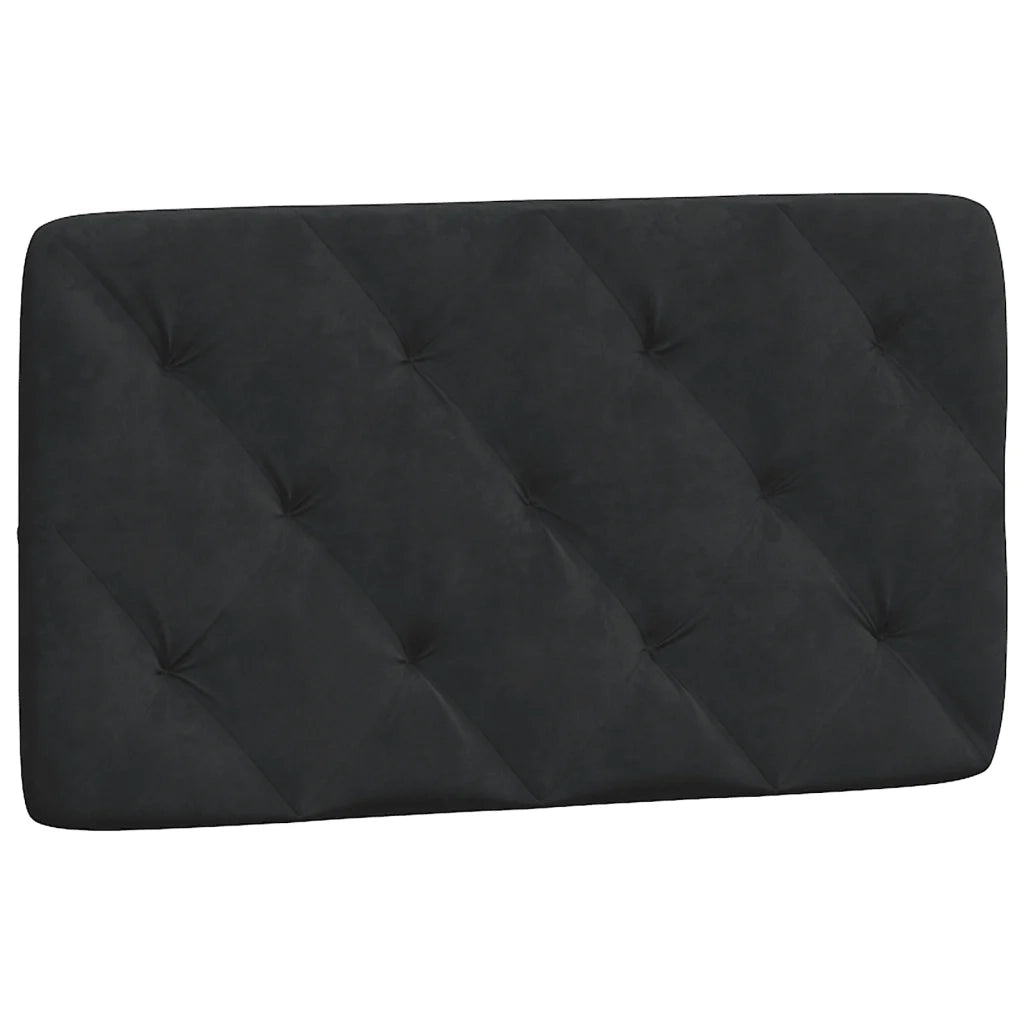 Letto con Materasso-Struttura Letto con Materasso Nero 80x200 cm in Velluto