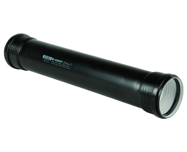 TUBO 2 BICCHIERI INNESTO SILENT ø32 MT 3   GEBERIT
