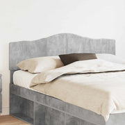 Testiera-Testata-Testiera Decorativa Grigio cemento 160 cm Legno multistrato 596594