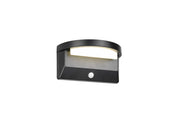 Applique da esterno LED solare 8W nero IP44 MORO RL