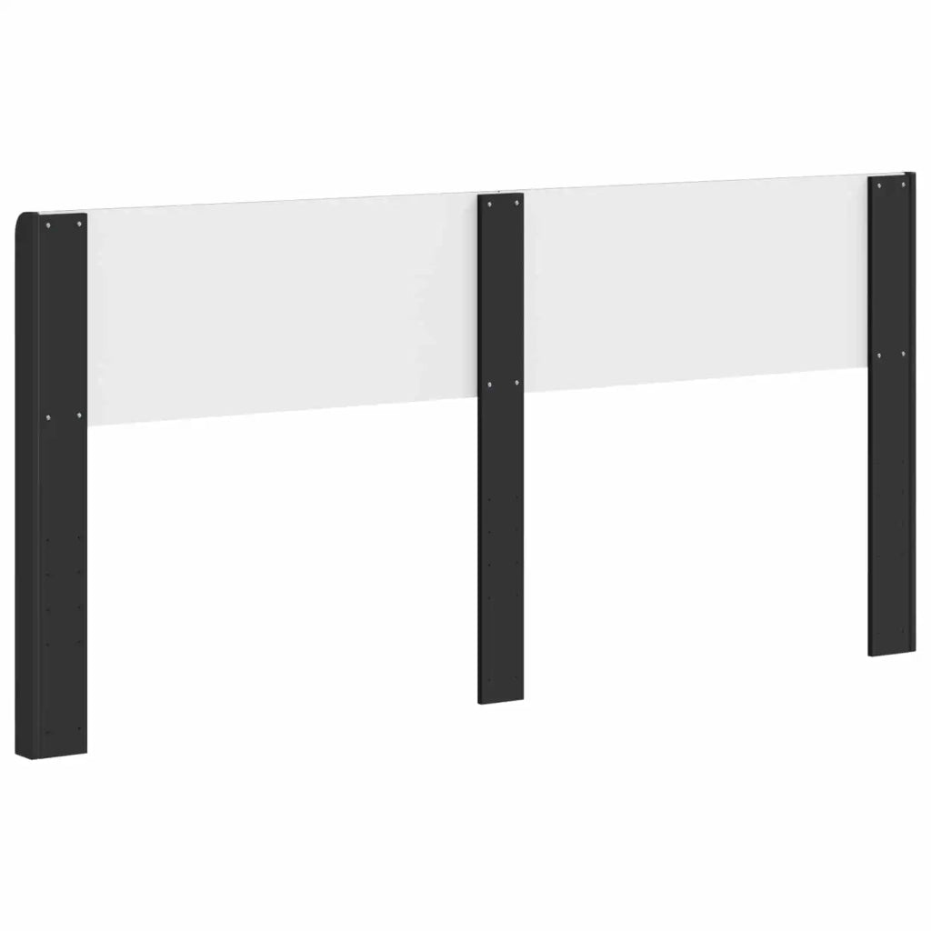 Testiera Letto Nero Legno ingegnerizzato 889666
