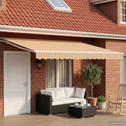 Cornice per Tenda Manuale con LED 4 × 3 m 3420620