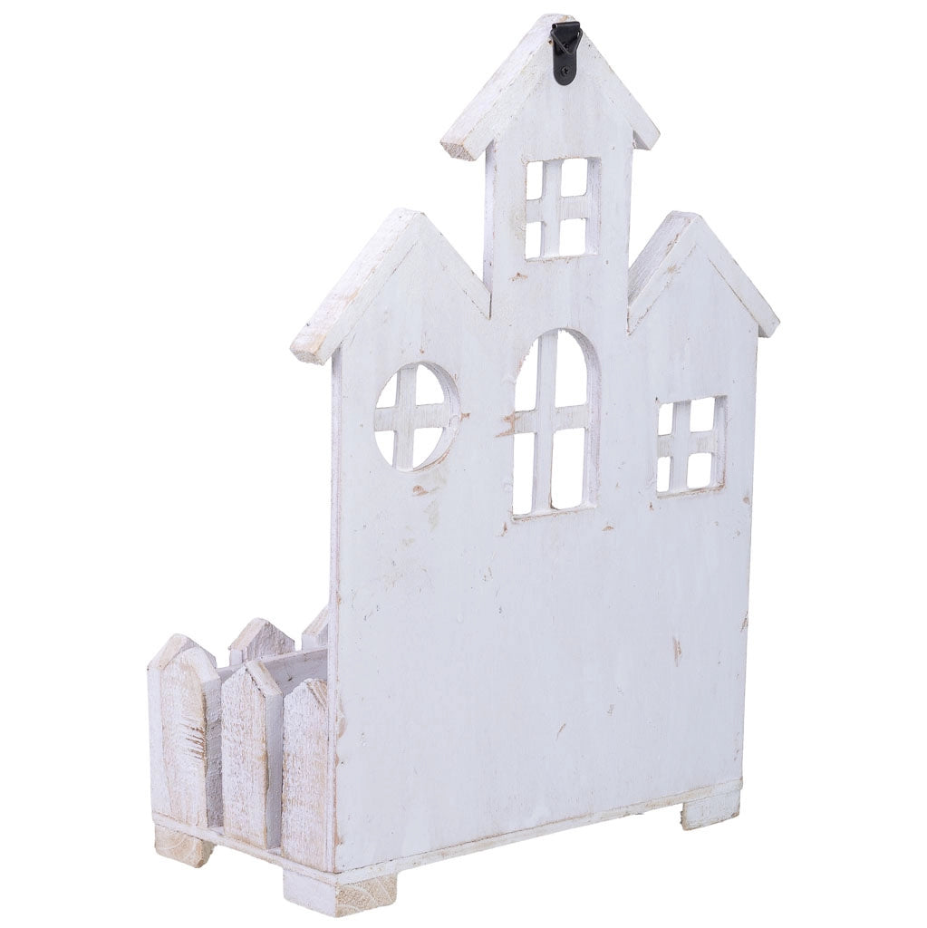 Portavaso in legno 32x17x44h cm
