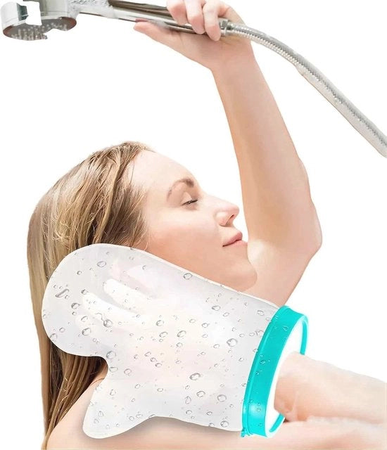 Protezione impermeabile per braccio in gesso | Copertura in silicone riciclabile e flessibile | Ideale per bagno e doccia