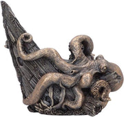 Fleshouder per vino - Servere vino - 25,8 cm - Bronzo