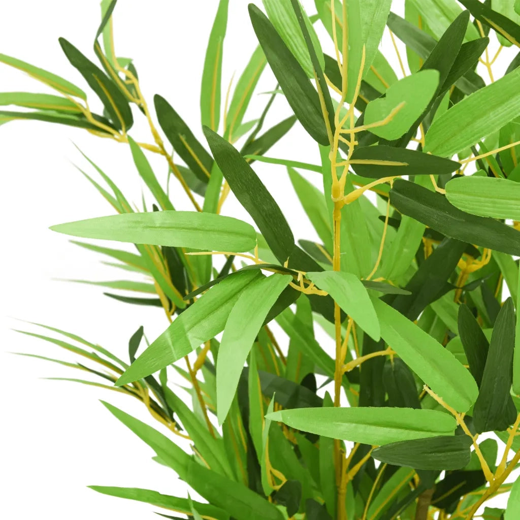 Albero Bambù Artificiale 500 Foglie 80 cm Verde 358988