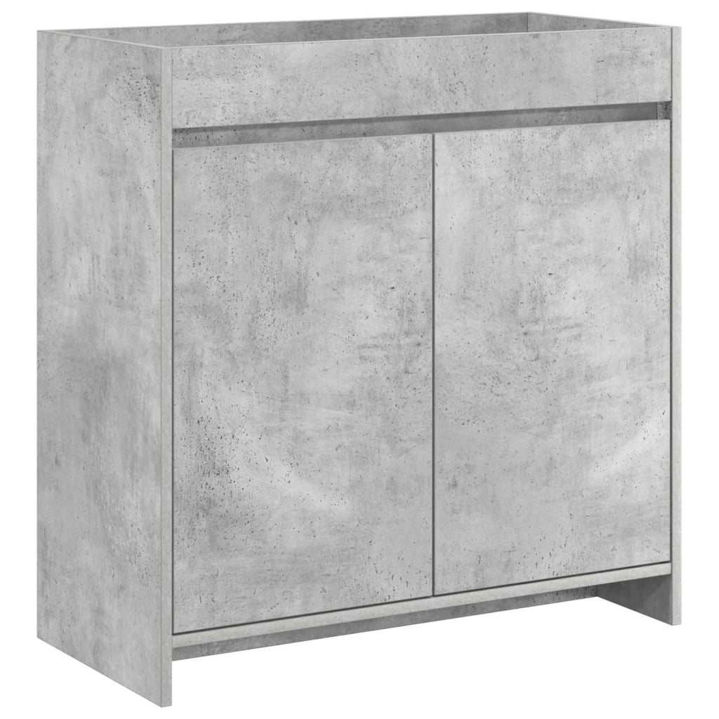 Mobiletto da Bagno Sotto Lavabo Grigio Cemento 890787