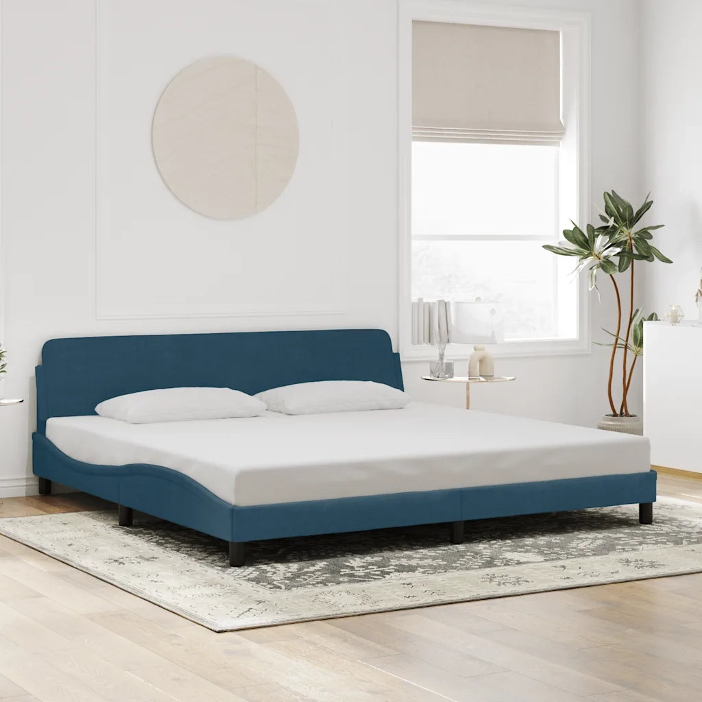 Giroletto Dover Blu 200x200 cm in Velluto 373256