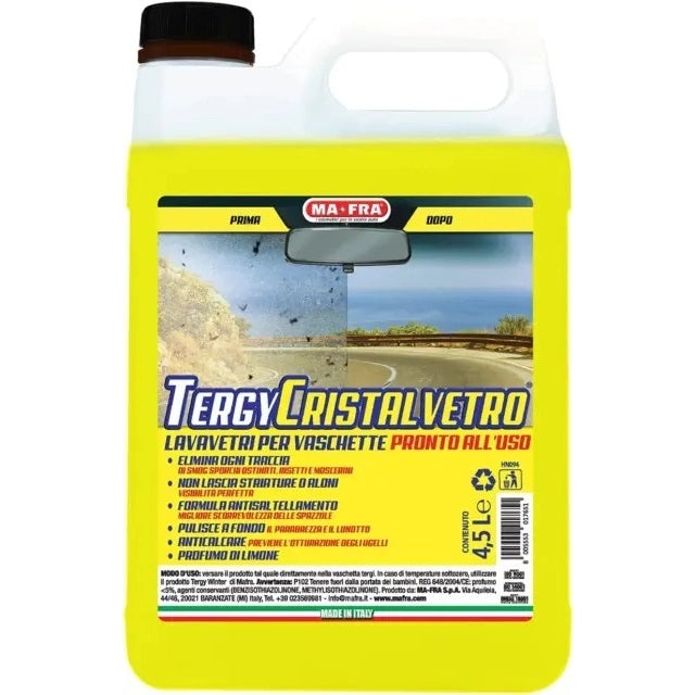 Ma-Fra LIQUIDO LAVAVETRI TERGY CRISTALVETRO 4,5L ESTIVO