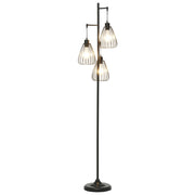 Lampada da Terra Industriale Vintage ¨C Minimal ¨C Nero, Metallo, §¶35x170cm