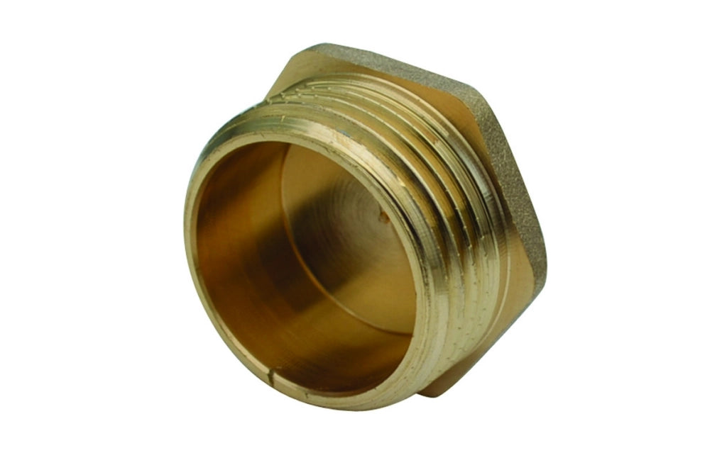 TAPPO MASCHIO OTTONE GIALLO IBP- 1/2- IBP- pezzi 1