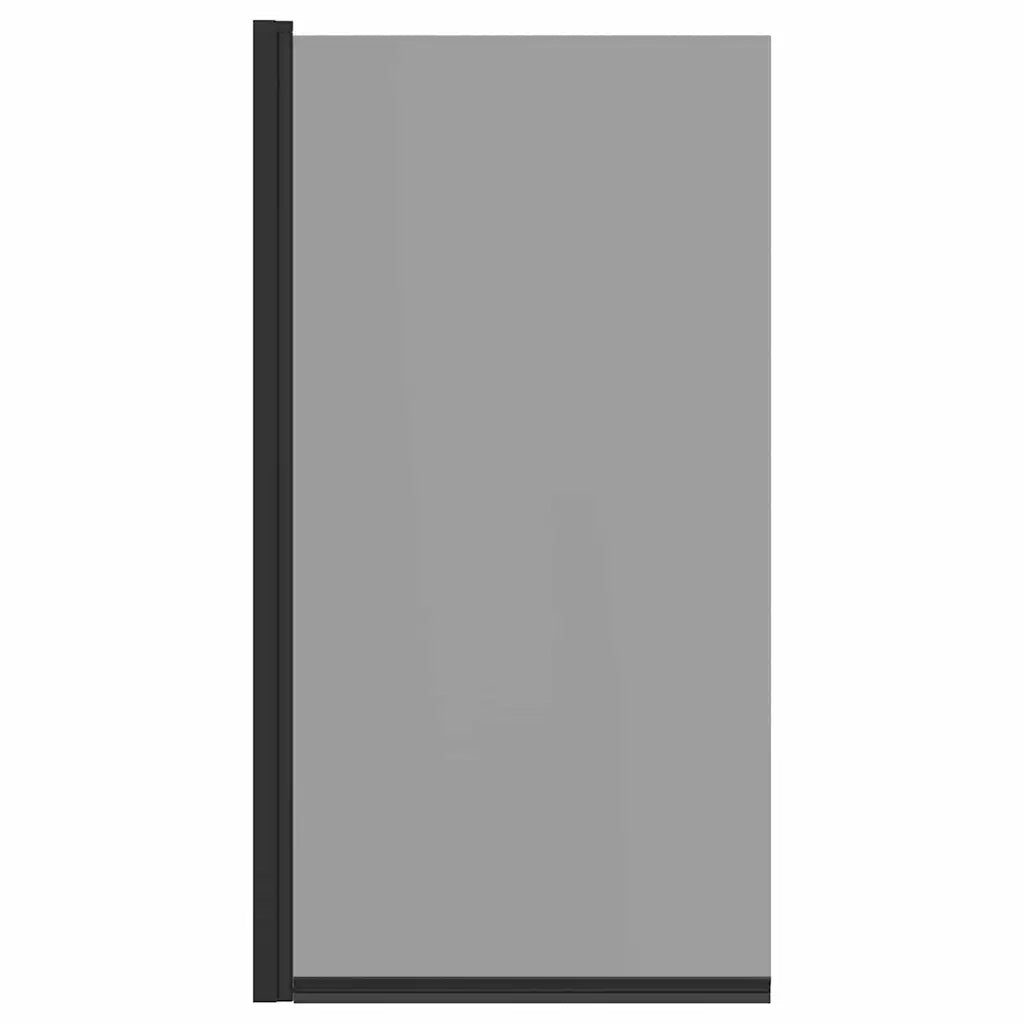 Schermo per Bagno e Doccia Nero 68 x 130 cm Vetro Temperato 42018544