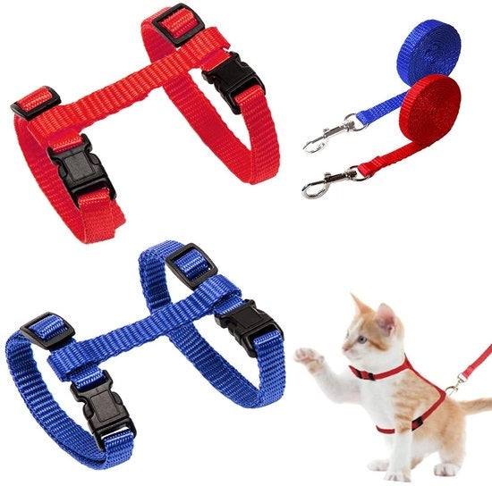 Collare per Gatti Flessibile - Nylon - Collare con Cinturino - Respirante - Facile da Pulire - Adatto per Gattini/Cuccioli