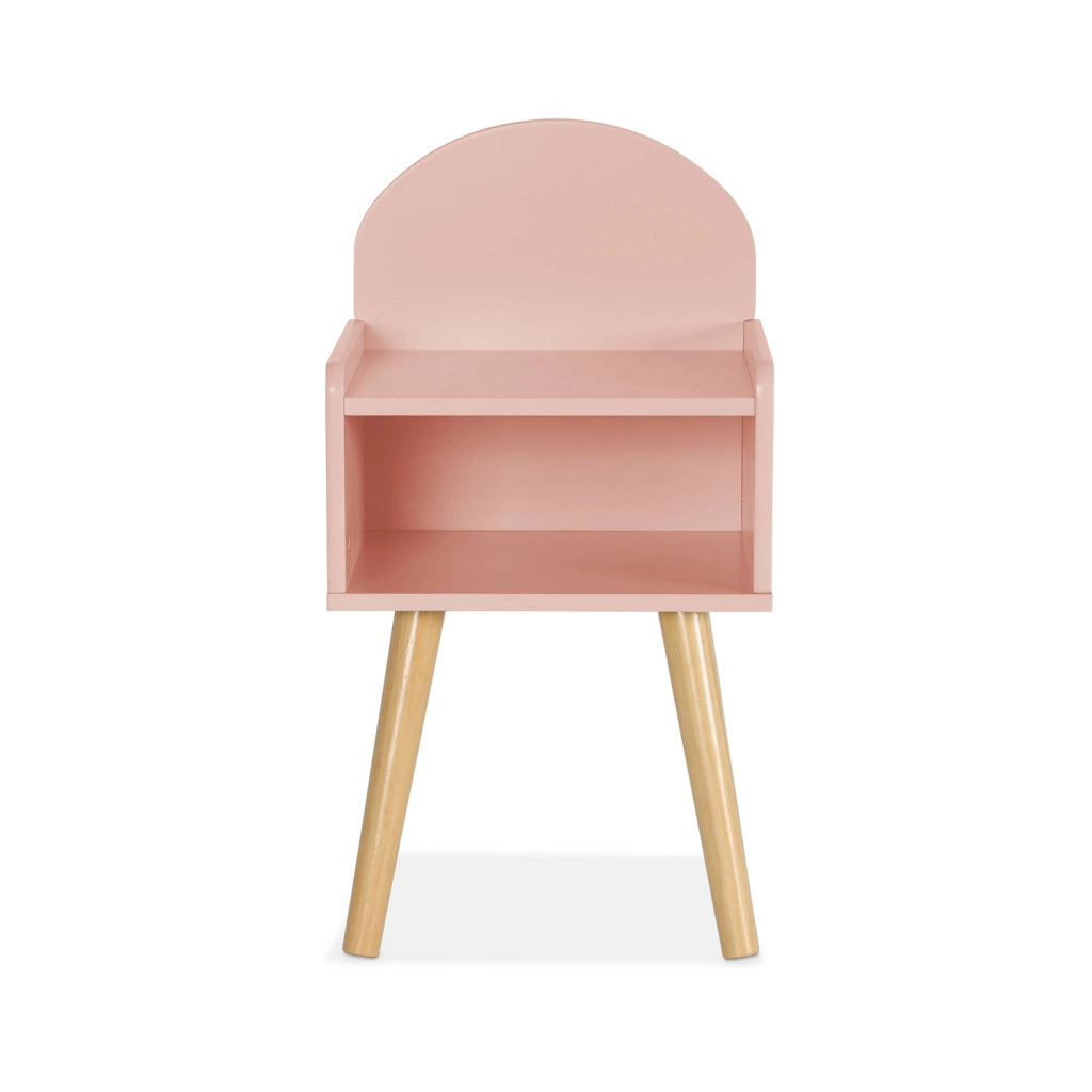Comodino per bambini, rosa