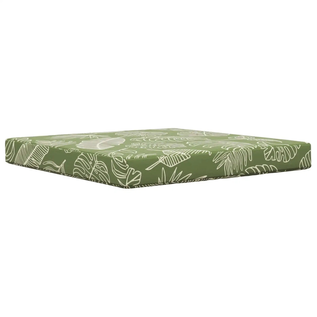Cuscino per divano da esterno Design a foglia 80 x 80 x 8 cm 900826