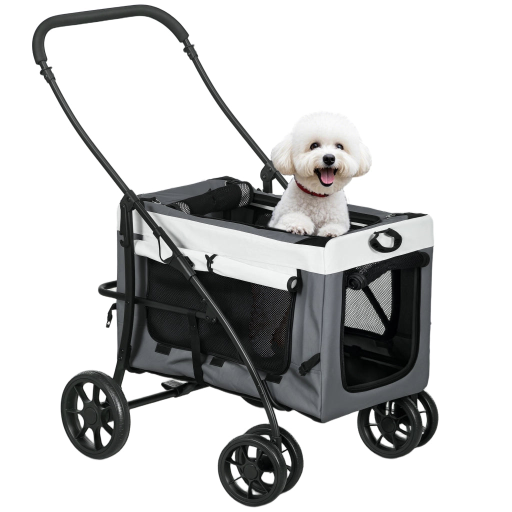 Casetta da Esterno per Cani Pieghevole ¨C Minimal ¨C Grigio