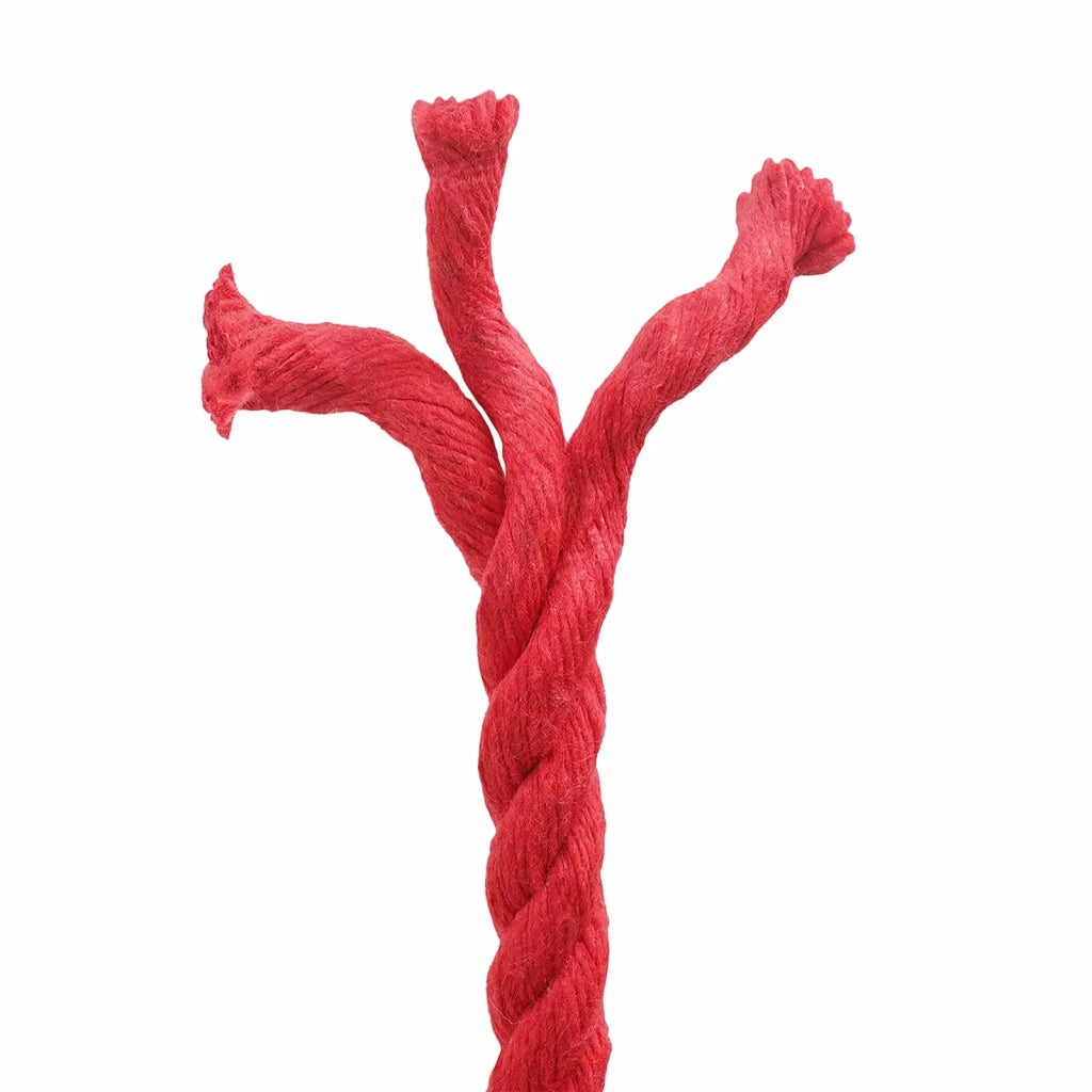 Corda | Fune Rosso 1 x 1 x 5000 cm Cotone
