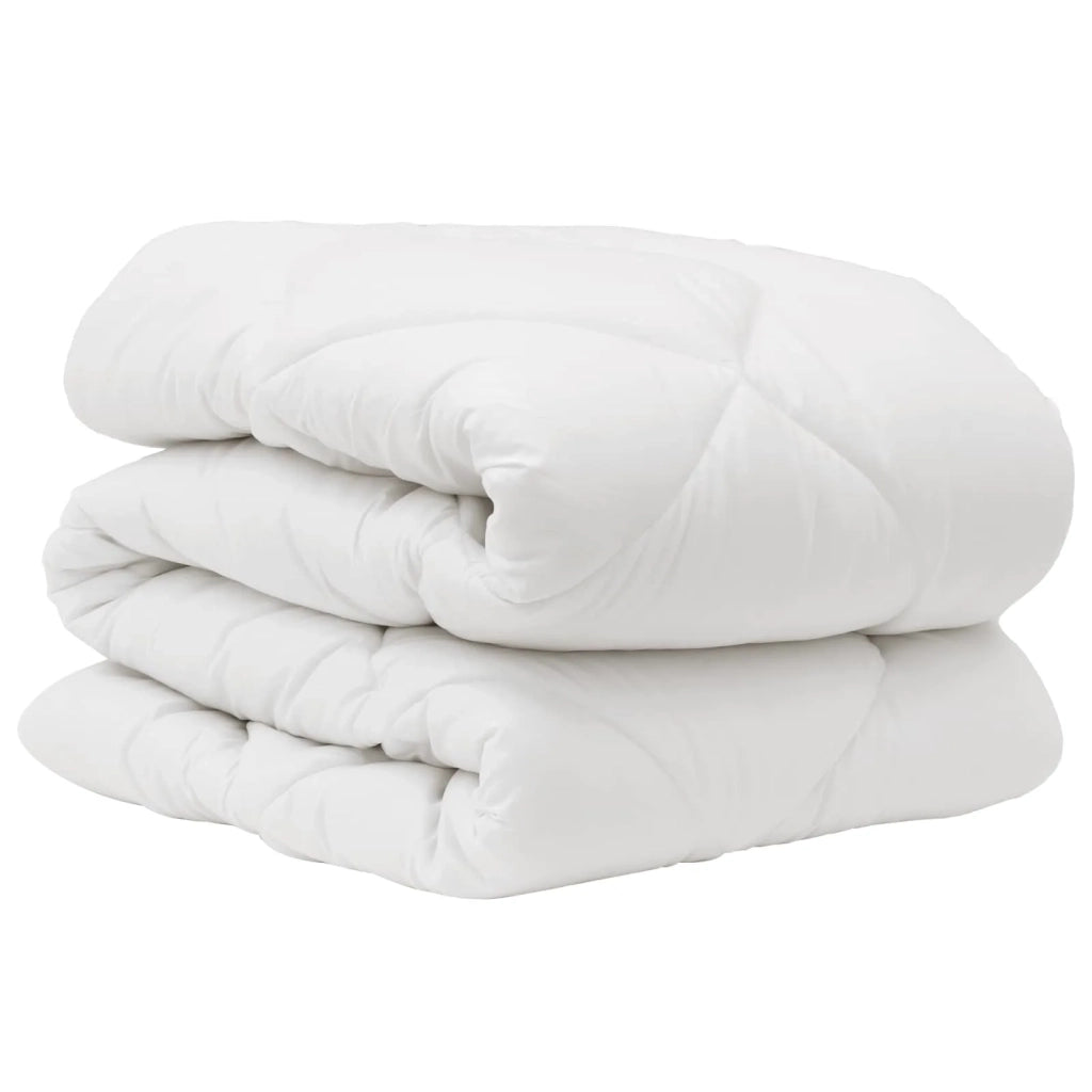 Piumone con cuscino 2 pcs Bianco Microfibra 3376637