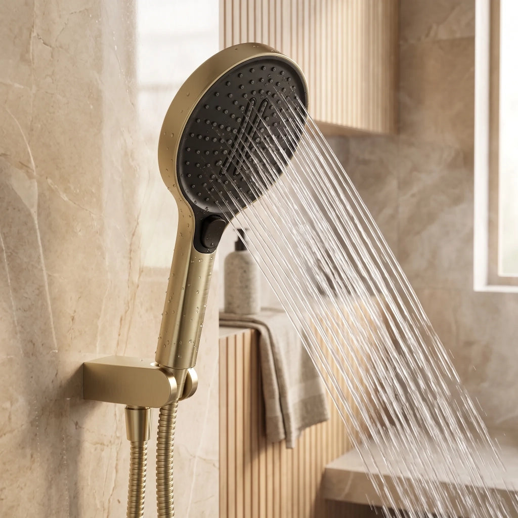 Doccia A Mano Rea Js-033 Brush Gold