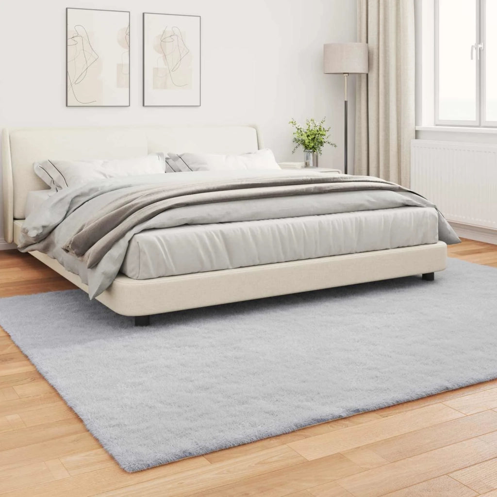 Tappeto antiscivolo in sintetica di coniglio OLITE Grigio 42021683