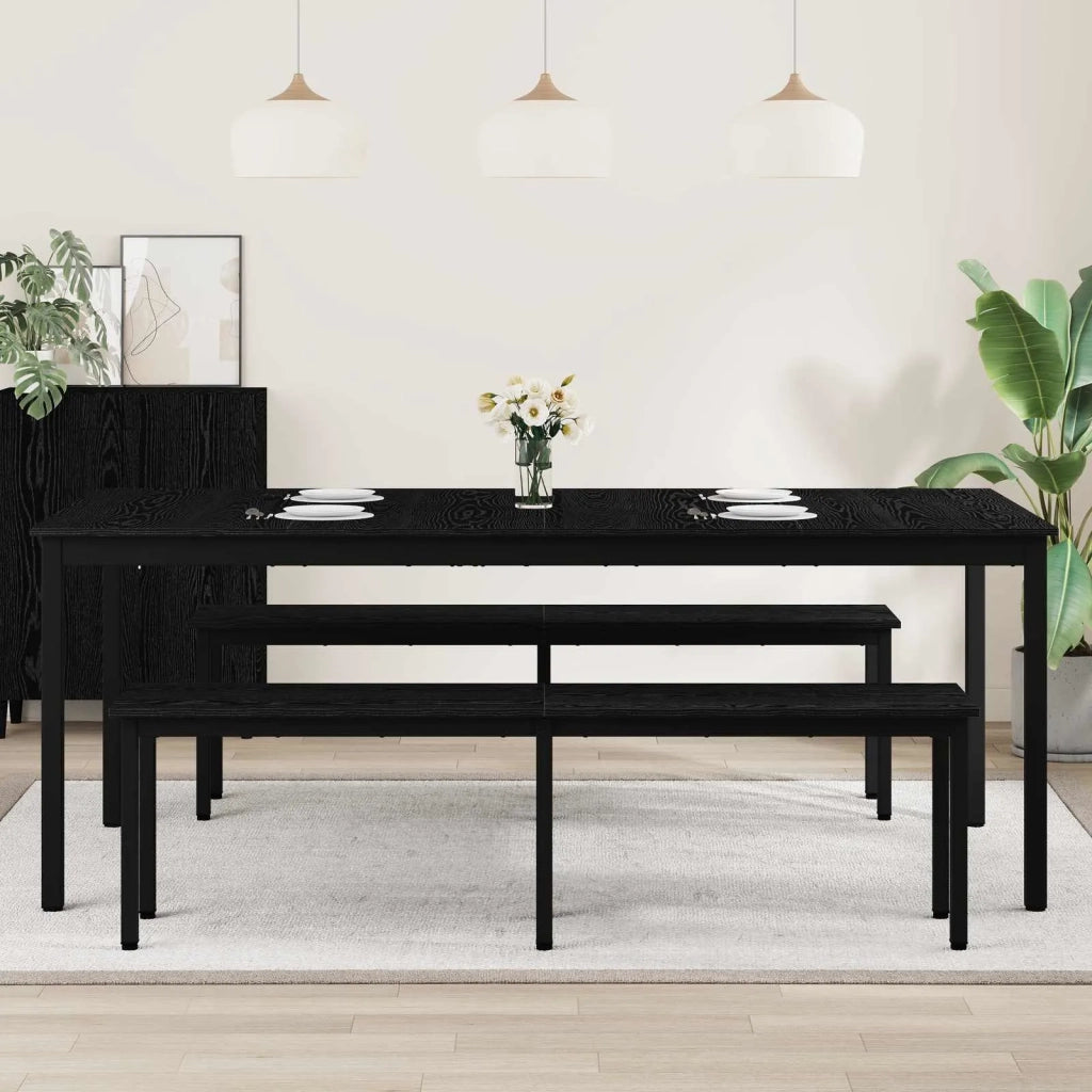 Tavoli da pranzo 2 pcs 200 x 100 x 75 cm Legno multistrato 3415384