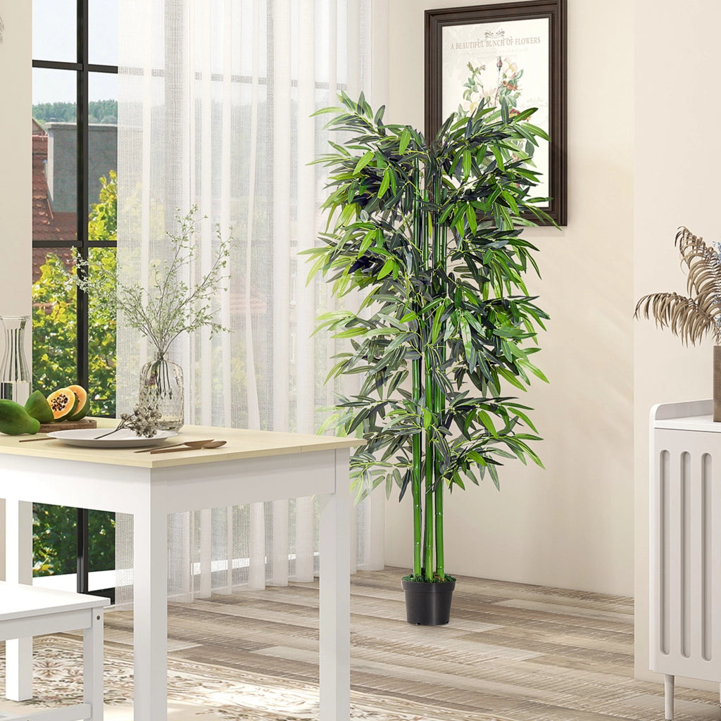 Bamb¨´ Artificiale 180cm ¨C Xylo ¨C Pianta Decorativa per Interni ed Esterni