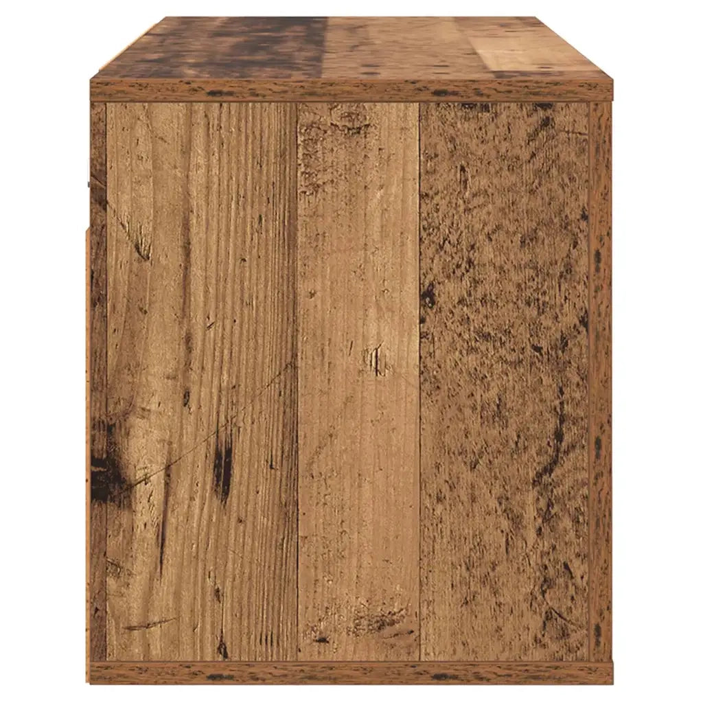 Mobile TV da parete Legno vecchio 80 x 34,5 x 40 cm 881150