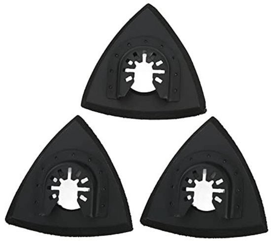 Set di 3 Zoccoli di Schiacciamento a Triangolo - Multi-Tool Disco di Schiacciamento - Rilascio Rapido - Acciaio Inossidabile Duraturo - Schiacciamento Efficiente - Disco di Schiacciamento per Schiacciare