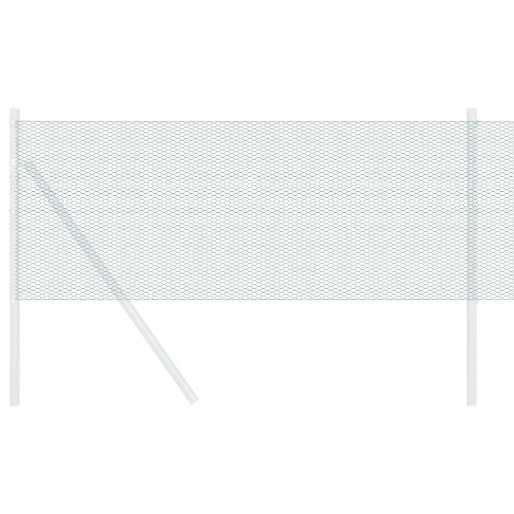 Recinzione Esagonale Verde 0,8 x 25 m PVC 42005381