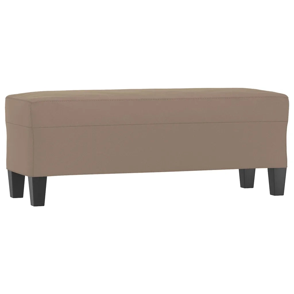 Panca-Sgabello tortora 100x35x41 cm in Microfibra