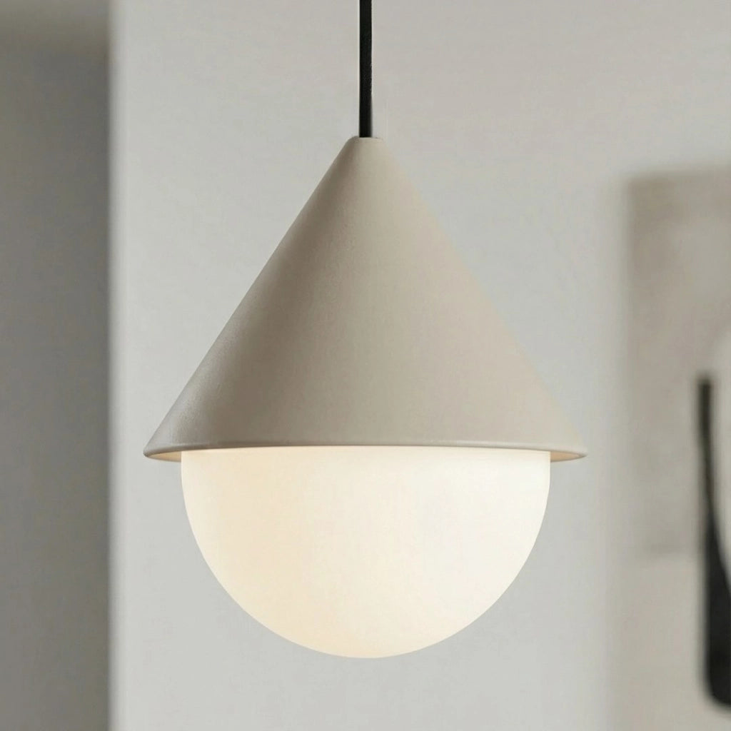 Lampada sospesa GIRO 1xG9 nera beige bianca Emibig