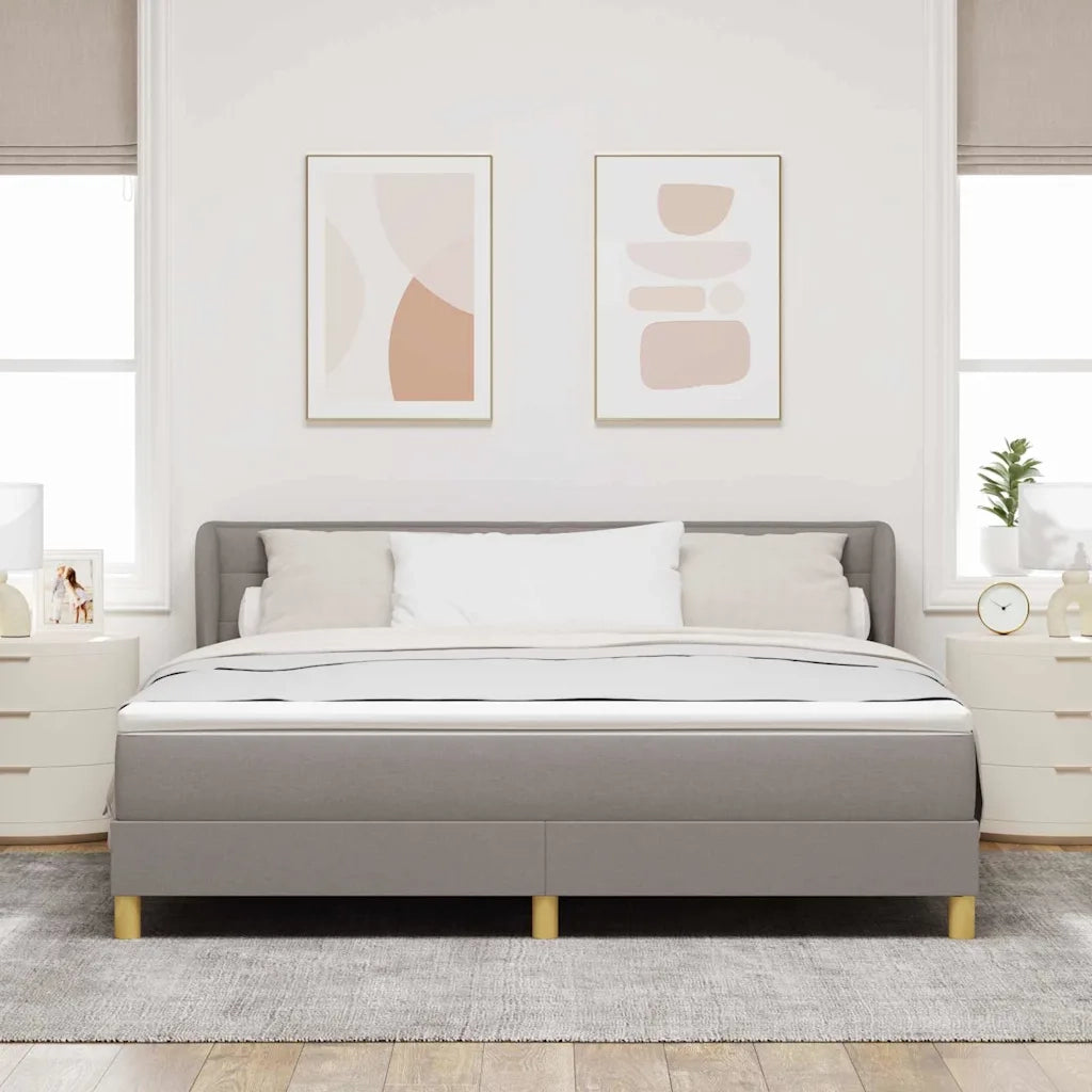 Letto a molle con materasso Talpa 180 x 200 cm Tessuto 3340168