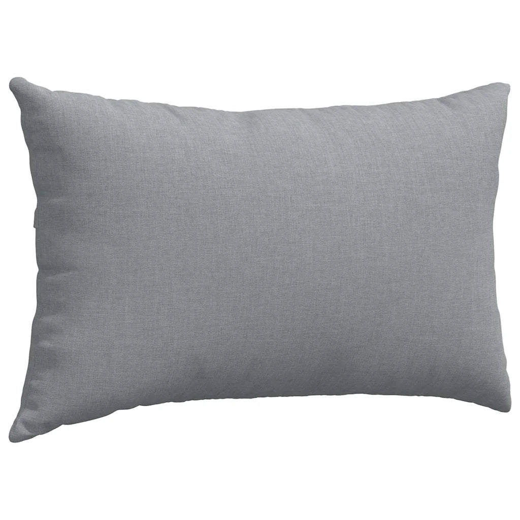 Cuscini da Divano 2 pcs Grigio chiaro 50 x 30 cm Tessuto 42013610