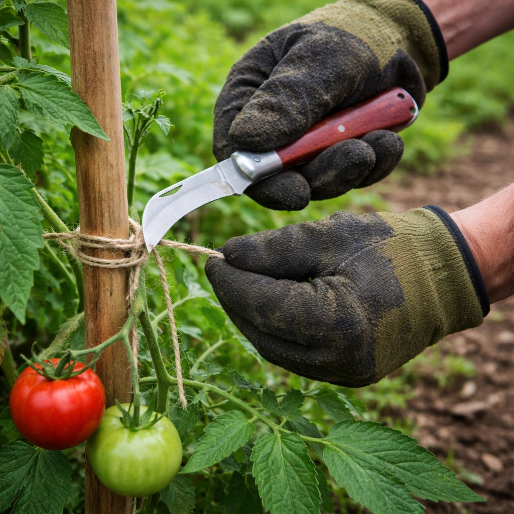 Coltello da Innesto a Roncola Lama Curva 6cm per Potatura e Giardinaggio 313002