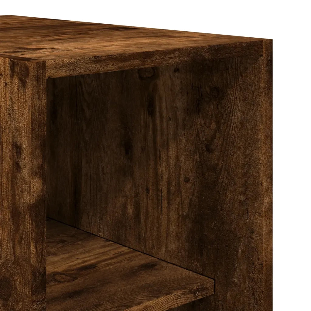 Armadio Rovere Fumo 30x50x200 cm in Legno Multistrato 3307778