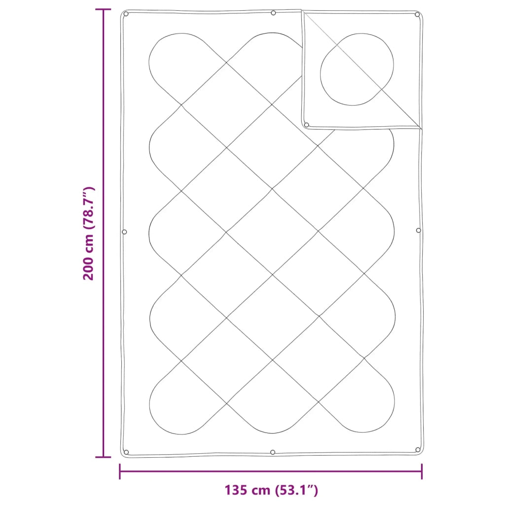 Set di Piumoni con cuscino 2 pz | Duvet Bianco Microfibra