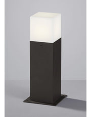 Lampioncino Squadrato da Giardino Hudson Antracite Led E14 Trio Lighting
