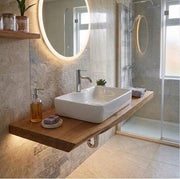 Lavabo appoggio 49x38 cm LA34 bianco